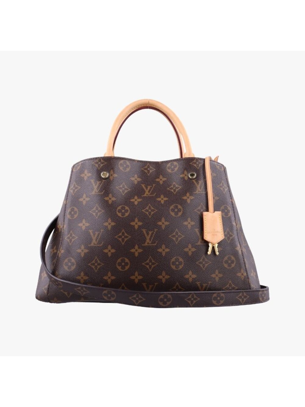 Louis Vuitton Montaigne MM Monogram Brown Canvas